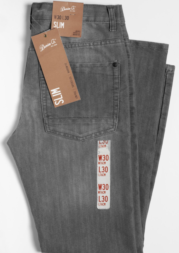 J8B high-waisted wide-leg jeans in vintage-look denim with a logo tag |  EMPORIO ARMANI Woman